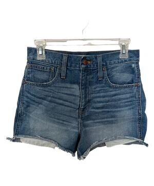 Madewell The Perfect Jean Shorts Step Hem Edition Size 26